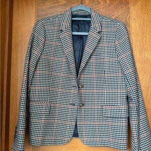 Zara Woman Houndstooth Blazer size L
